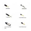 2.5mm 4.4 6.5 XLR Stereo 8 Core 7N OCC Earphone Cable Compatible with The HD580 HD600 HD650 HD25 HD660S Hd565 Hd545(4pin XLR Male,3m) view 2