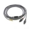 2.5mm 4.4 6.5 XLR Stereo 8 Core 7N OCC Earphone Cable Compatible with The HD580 HD600 HD650 HD25 HD660S Hd565 Hd545(4pin XLR Male,3m) view 3