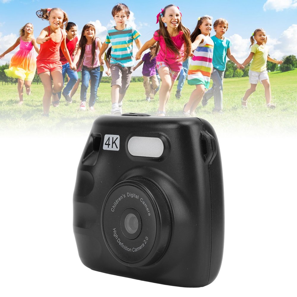 Digital Camera for Kids, 48MP Dual Lens 1080P Resolution HD Kid Camera with 2.0 Inch Screen & LED Fill Light, Small Point and Shoot Digital Cameras for Teens Kids Boys Girls