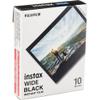 Fujifilm Instax Wide Black Instant Film (40 Exposures) Bundle with Diginerds Microfiber Cleaning Cloth view 2