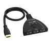 3 Port HDMI Switch 3x1 3 in 1 Out HDMI Switcher with USB Power Cable Pigtail Converter Cable TV Box Monitor Pro(4K60HZ) view 3