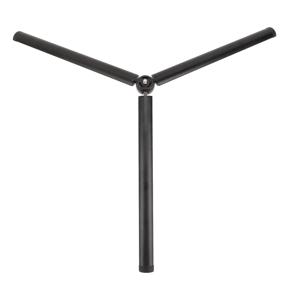 Portable Desktop Tripod, Aluminum Alloy Camera Tabletop Tripod Stand for Digital SLR Camera, Phone Clamp, Action Cameras, Selfie Sticks, with 1/4 Inch Screw Hole