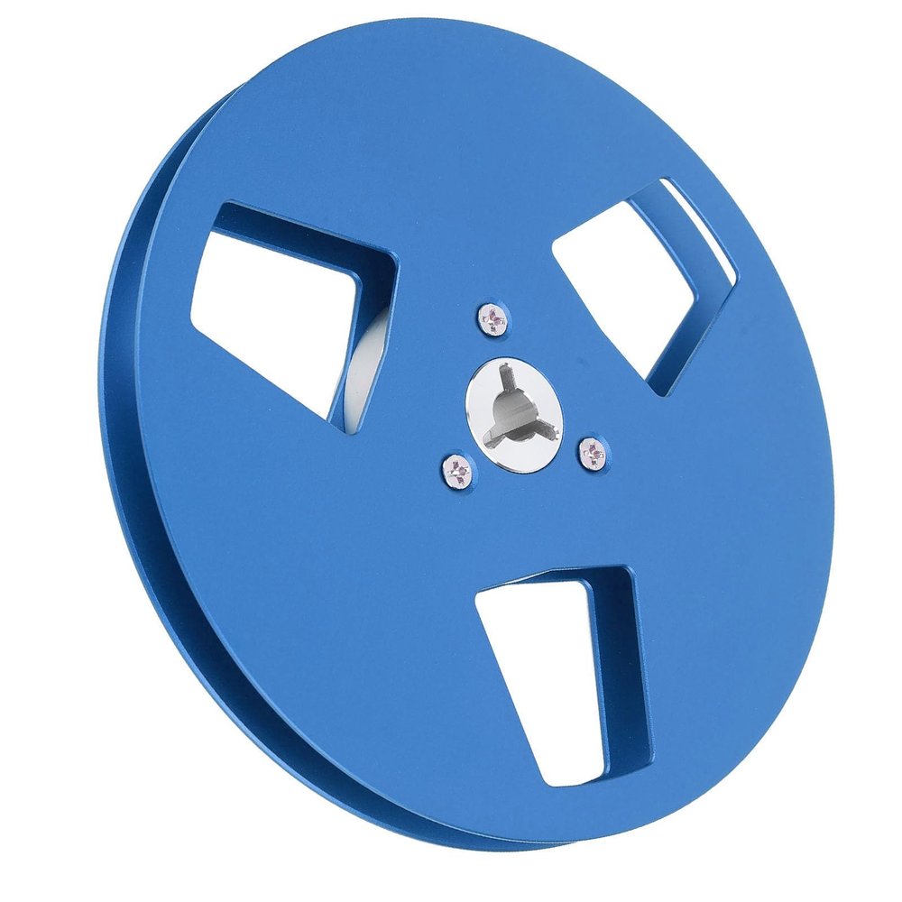 1/4 5 Inch Empty Reel, Aluminum Alloy 3 Holes Nab Universal Opening Machine Part Recording Takeup Reel for Reel to Reel Cassette Players for NAGRA for Studer for TEAC for