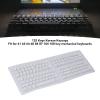 Korean Keycaps, 132 Keys Custom Keyboard Keycaps ABS OEM Height Matte Finish DIY Keycaps for 61 62 64 68 84 87 104 108 Mechanical Keyboards (White) view 2