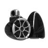 Wet sounds ICON8 Black V2 ICON Series 8" Black Tower Speakers with Silver Aluminum Fixed Clamp & Pair of Suitz8 view 2