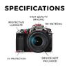 Camera Skin Compatible with Canon EOS 90D Camera (2019) - Red Camo - Premium 3M Vinyl Protective Wrap Decal Cover - Easy to Apply | Crafted in The USA by MightySkins view 2