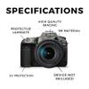 Camera Skin Compatible with Canon EOS 90D Camera (2019) - Shadow Concrete - Premium 3M Vinyl Protective Wrap Decal Cover - Easy to Apply | Crafted in The USA by MightySkins view 2
