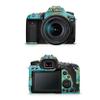 Camera Skin Compatible with Canon EOS 90D Camera (2019) - Teal Marble - Premium 3M Vinyl Protective Wrap Decal Cover - Easy to Apply | Crafted in The USA by MightySkins view 1