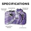Camera Skin Compatible with Canon EOS R6 Mark II Camera (2022) - Lavendar Acrylic - Premium 3M Vinyl Protective Wrap Decal Cover - Easy to Apply | Crafted in The USA by MightySkins view 2