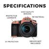 Camera Skin Compatible with Canon EOS 90D Camera (2019) - Solid Peach - Premium 3M Vinyl Protective Wrap Decal Cover - Easy to Apply | Crafted in The USA by MightySkins view 2