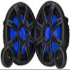 Audiosavings Bundle: (2) KICKER 51MSC8 8" 400W Marine Boat Speakers Bundle with (2) Component Speakers, Rockville Marine Amp, Amp Install Wire Kit, Pair RCA Cable, Marine Gauge Hole Receiver (9 items) view 2