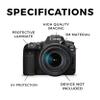 Camera Skin Compatible with Canon EOS 90D Camera (2019) - Black Leather - Premium 3M Vinyl Protective Wrap Decal Cover - Easy to Apply | Crafted in The USA by MightySkins view 2