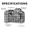 Carbon Fiber Camera Skin Compatible with Canon EOS R6 Mark II Camera (2022) - Houndstooth - Premium 3M Vinyl Protective Wrap Decal Cover - Easy to Apply | Crafted in The USA by MightySkins view 2