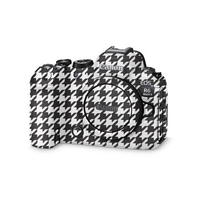 Camera Skin Compatible with Canon EOS R6 Mark II Camera (2022) - Houndstooth - Premium 3M Vinyl Protective Wrap Decal Cover - Easy to Apply | Crafted in The USA by MightySkins