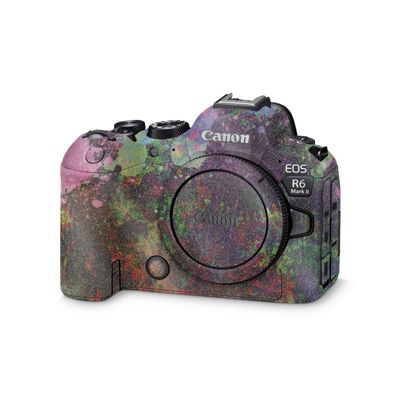 Glossy Glitter Camera Skin Compatible with Canon EOS R6 Mark II Camera (2022) - Paint Drip - Premium 3M Vinyl Protective Wrap Decal Cover - Easy to Apply | Crafted in The USA by MightySkins