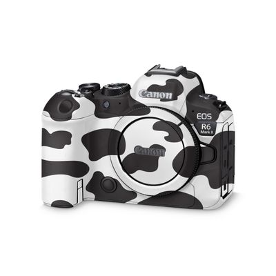 Camera Skin Compatible with Canon EOS R6 Mark II Camera (2022) - Cow Print - Premium 3M Vinyl Protective Wrap Decal Cover - Easy to Apply | Crafted in The USA by MightySkins