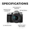 Camera Skin Compatible with Canon EOS 90D Camera (2019) - Frost Marble - Premium 3M Vinyl Protective Wrap Decal Cover - Easy to Apply | Crafted in The USA by MightySkins view 2