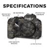 Camera Skin Compatible with Canon EOS R6 Mark II Camera (2022) - Camo Dots - Premium 3M Vinyl Protective Wrap Decal Cover - Easy to Apply | Crafted in The USA by MightySkins view 2