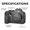 Camera Skin Compatible with Canon EOS R6 Mark II Camera (2022) - Scratched Up - Premium 3M Vinyl Protective Wrap Decal Cover - Easy to Apply | Crafted in The USA by MightySkins view 2