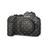 Carbon Fiber Camera Skin Compatible with Canon EOS R6 Mark II Camera (2022) - Black Wall - Premium 3M Vinyl Protective Wrap Decal Cover - Easy to Apply | Crafted in The USA by MightySkins view 1