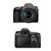 Carbon Fiber Camera Skin Compatible with Canon EOS 90D Camera (2019) - Scratched Up - Premium 3M Vinyl Protective Wrap Decal Cover - Easy to Apply | Crafted in The USA by MightySkins view 1