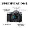 Camera Skin Compatible with Canon EOS 90D Camera (2019) - Gray Camouflage - Premium 3M Vinyl Protective Wrap Decal Cover - Easy to Apply | Crafted in The USA by MightySkins view 2