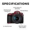 Camera Skin Compatible with Canon EOS 90D Camera (2019) - Solid Burgundy - Premium 3M Vinyl Protective Wrap Decal Cover - Easy to Apply | Crafted in The USA by MightySkins view 2