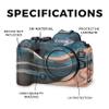 Camera Skin Compatible with Canon EOS R6 Mark II Camera (2022) - Sea Dunes - Premium 3M Vinyl Protective Wrap Decal Cover - Easy to Apply | Crafted in The USA by MightySkins view 2