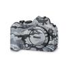 Carbon Fiber Camera Skin Compatible with Canon EOS R6 Mark II Camera (2022) - Gray Camouflage - Premium 3M Vinyl Protective Wrap Decal Cover - Easy to Apply | Crafted in The USA by MightySkins view 1