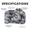 Carbon Fiber Camera Skin Compatible with Canon EOS R6 Mark II Camera (2022) - Gray Camouflage - Premium 3M Vinyl Protective Wrap Decal Cover - Easy to Apply | Crafted in The USA by MightySkins view 2