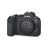 Carbon Fiber Camera Skin Compatible with Canon EOS R6 Mark II Camera (2022) - Black Diamond Plate - Premium 3M Vinyl Protective Wrap Decal Cover - Easy to Apply | Crafted in The USA by MightySkins view 1