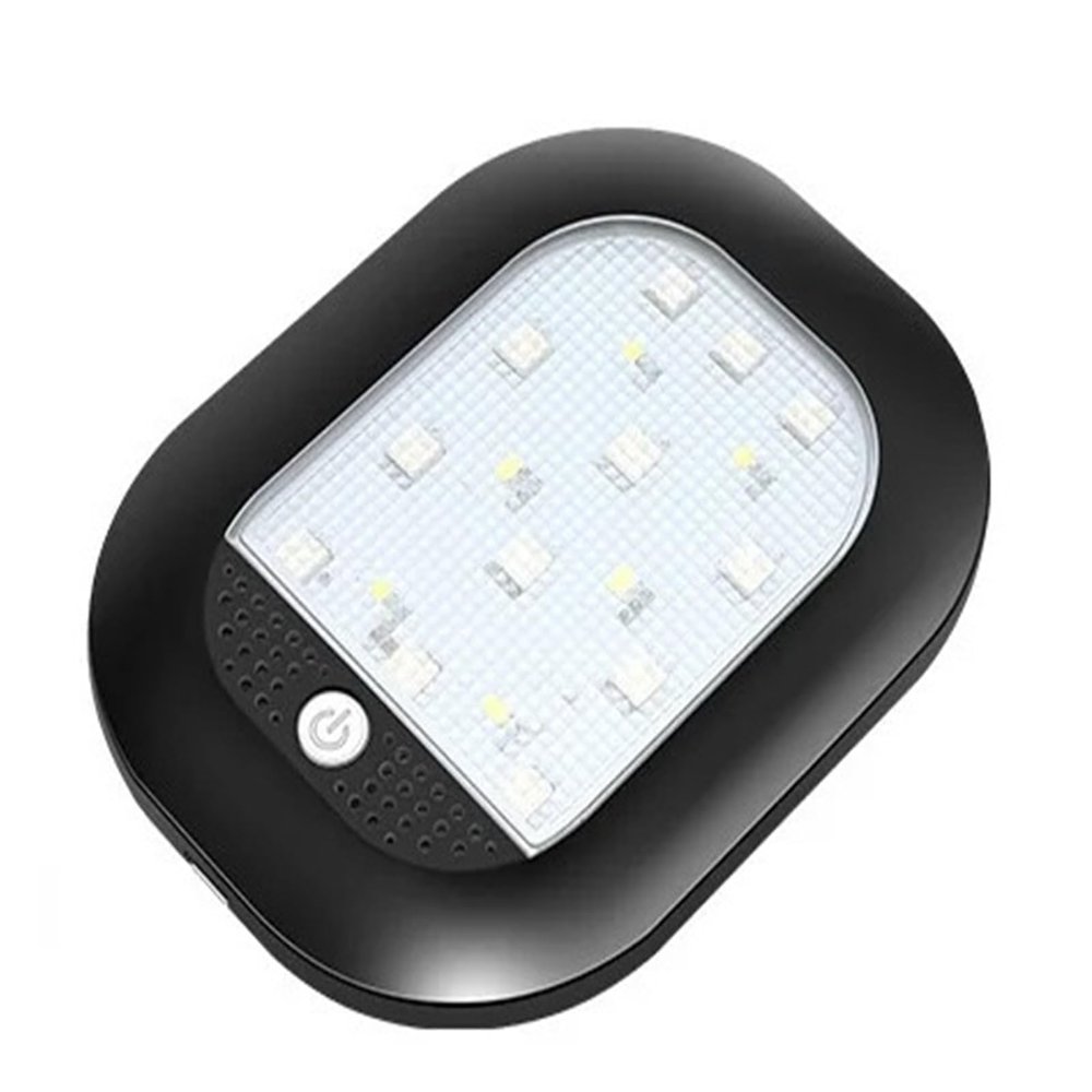 ECIMORPLE Car Reading Lights Car Color Reading Light Roof Body Light Lighting Lamp Rear Car Ceiling Light Trunk Roof Light Interior Car Lighting(Black Shell)