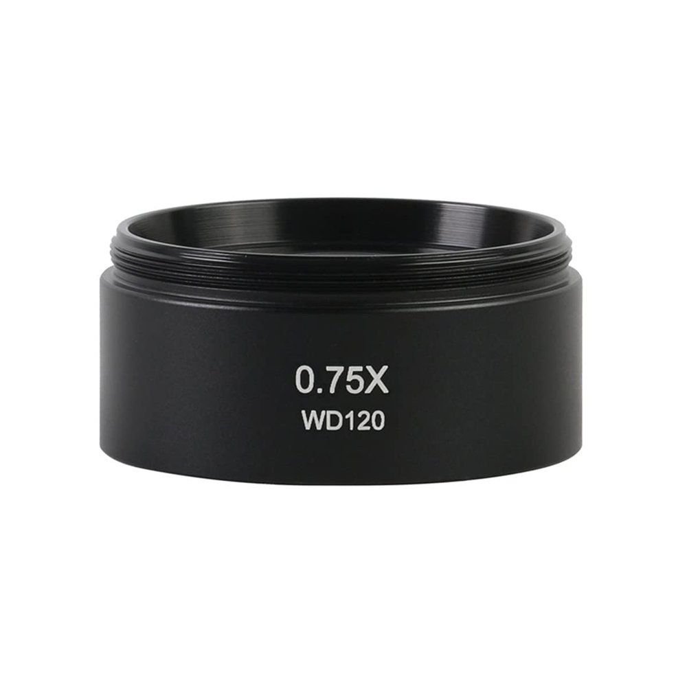JOEBO Microscope Kit 0.3X 0.5X 0.7X 0.75X 1X 1.5X 2.0X Objective Lens Thread 48mm for Zoom Stereo Binocular Trinocular Microscope Microscope Lens Adapters(0.7X 1.5X)