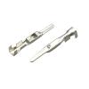 100Pcs 2.3 MM Car Crimp Terminal Non-Insulated Automotive Electrical Connector Male Female Pins DJ621-2.3A DJ613-2.3A(Male Terminal) view 1