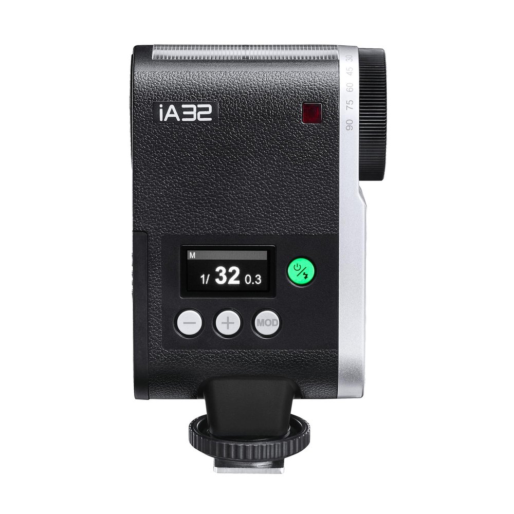 Godox iA32 iFlash Camera Flash,Auto and Manual Modes, Lightweight Portability Single-Contact Hot Shoe Flashes