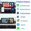 12.3" Car Stereo with Wireless CarPlay Android Auto IPS Touch Screen for BMW X5 F15 X6 F16 Multimedia Radio Receiver, Keeping Original Function/GPS Navigation/Bluetooth (12.3 Inch EVO 4+32GB) view 4
