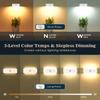 Yiliaw Rechargeable Stair Lights Motion Sensor Night Light Indoor, 4 Pack view 4