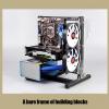 DIY Computer Case, ATX Open Chassis Design, Full Bare Heat Dissipation, for ITX Motherboard (17 x 17cm) MATX, ATX Motherboard, Support 7 PCI Expansion Slots, 2 Extended Hard view 4
