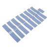 50Pcs Conductive Silicone Computer Phone Thermal Conductive Silicone Pad Motherboard Thermal Conduction Sheet Phone Cooling Pad with Storage Bag for view 2