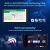 [4Core 64G] Android 15 Car Stereo for Toyota Camry 1997-2003, Hikity 9" Touchscreen Camry Car Radio Wireless Carplay Android Auto Mirror Link GPS 5G WiFi EQ/FM Radio Bluetooth SWC Backup Cam Mic view 4