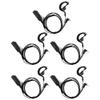 5-Pack Two Way Radio walkie Talkie C Style earpiece 3.5mm G Shape Earpiece Headset for Hytera PNC380 PNC380S PNC360S PNC370SE EHS24 POC radios view 1