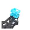 UAZNJFZ 3D Printed M80 Pro BN220 GPS Module TPU Holder Mounting Bracket Compatible with FPV Quadcopter Race Drone Frame Compatible with 18 to 32mm Distance(L25 W25 H9 Cyan) view 1
