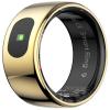 Smart Ring for Men Women Smart Ring Men Temperature Heart Rate Monitor Sleep Tracker Call/SNS Notification Fitness Tracker Gesture Control Pedometer Calories Step Counter Compatible with iOS Android view 1
