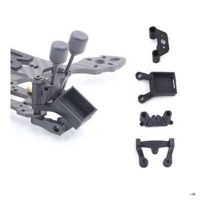 UAZNJFZ 3D Printed BN-220 GPS Module Mount TPU Holder T-Shaped Fixed Bracket Compatible with FPV Drone Mark5 Frame Analog Digital Parts(Yellow GPS Mount)