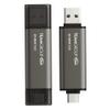 TEAMGROUP 2TB X2 MAX External/Portable SSD 1000MB/s, Dual USB Hard Drive Compatible with iPhone17&iPad&Mac, Steam Deck/PC/Windows/Android/PS5/Laptop/Tesla, Type C &A, USB 3.2 Gen2 TX2MAX32TBT01 view 2