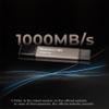 TEAMGROUP 2TB X2 MAX External/Portable SSD 1000MB/s, Dual USB Hard Drive Compatible with iPhone17&iPad&Mac, Steam Deck/PC/Windows/Android/PS5/Laptop/Tesla, Type C &A, USB 3.2 Gen2 TX2MAX32TBT01 view 4