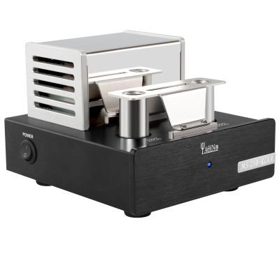 YAQIN MS-23B MM Phono Tube Amplifier Turntable Preamplifier with Tube Preamp, Compatible with Vinyl Turntables (RIAA), Featuring Premium Components for Superior Acoustic Performance