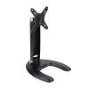 5JJJLOOOPP Tabletop TV Stand, Head Can Rotate 360 Tabletop TV Base, Multi-Angle Folding Adjustment, fit for 10-27 Inch LED Screen Display view 1