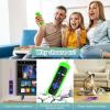 (2+2 Packs) Replacement Remote for Roku TV with Soft Protective Silicone Cover(Glow in The Dark), Universal Remote for TCL Roku/Hisense Roku/Sharp Roku/Onn Roku/Element Roku/Philips Roku Smart TV view 3