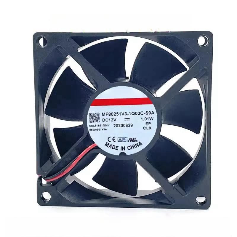for 8025 8CM Fan 4-Wire maglev MF80251V3-1Q03C-S9A 12V 1.01W